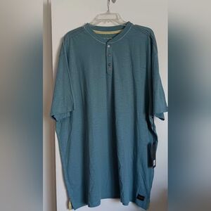 Casual Teal Button Down Shirt for Men